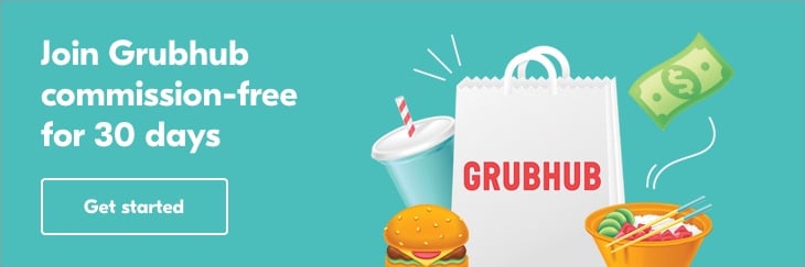 Sign up with Grubhub for Restaurants