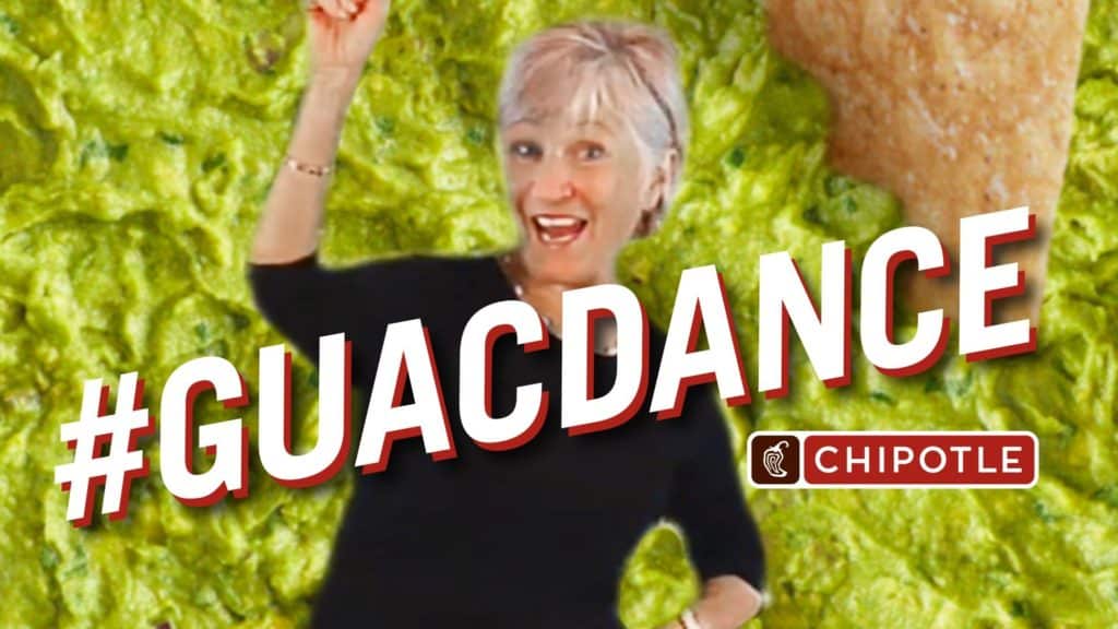 Chipotle's #Guacdance is perfect restaurant social media post inspiration