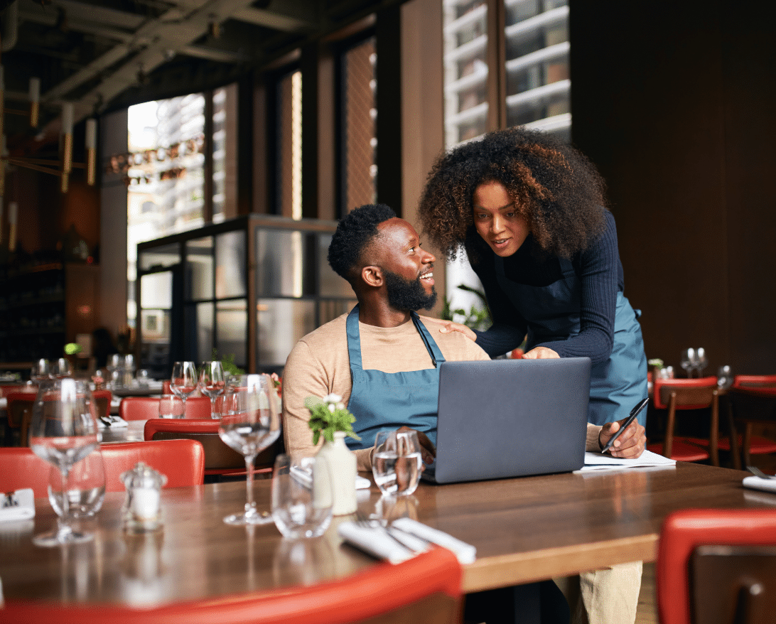 Restaurant owners look at restaurant reviews.