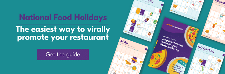 Download Grubhub's food delivery calendar.