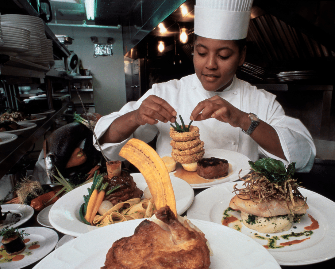 A chef prepares meals safely because they have restaurant insurance.