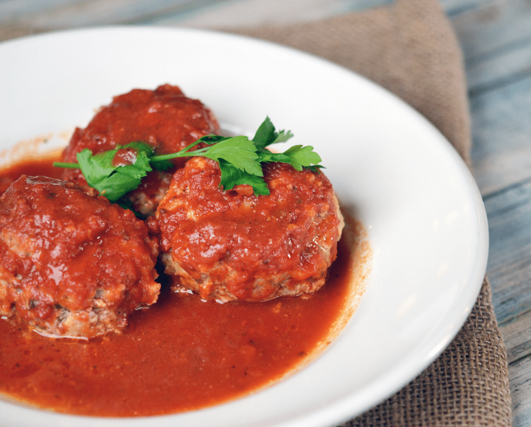 Meatballs at Da Nonna Rosa in New York City