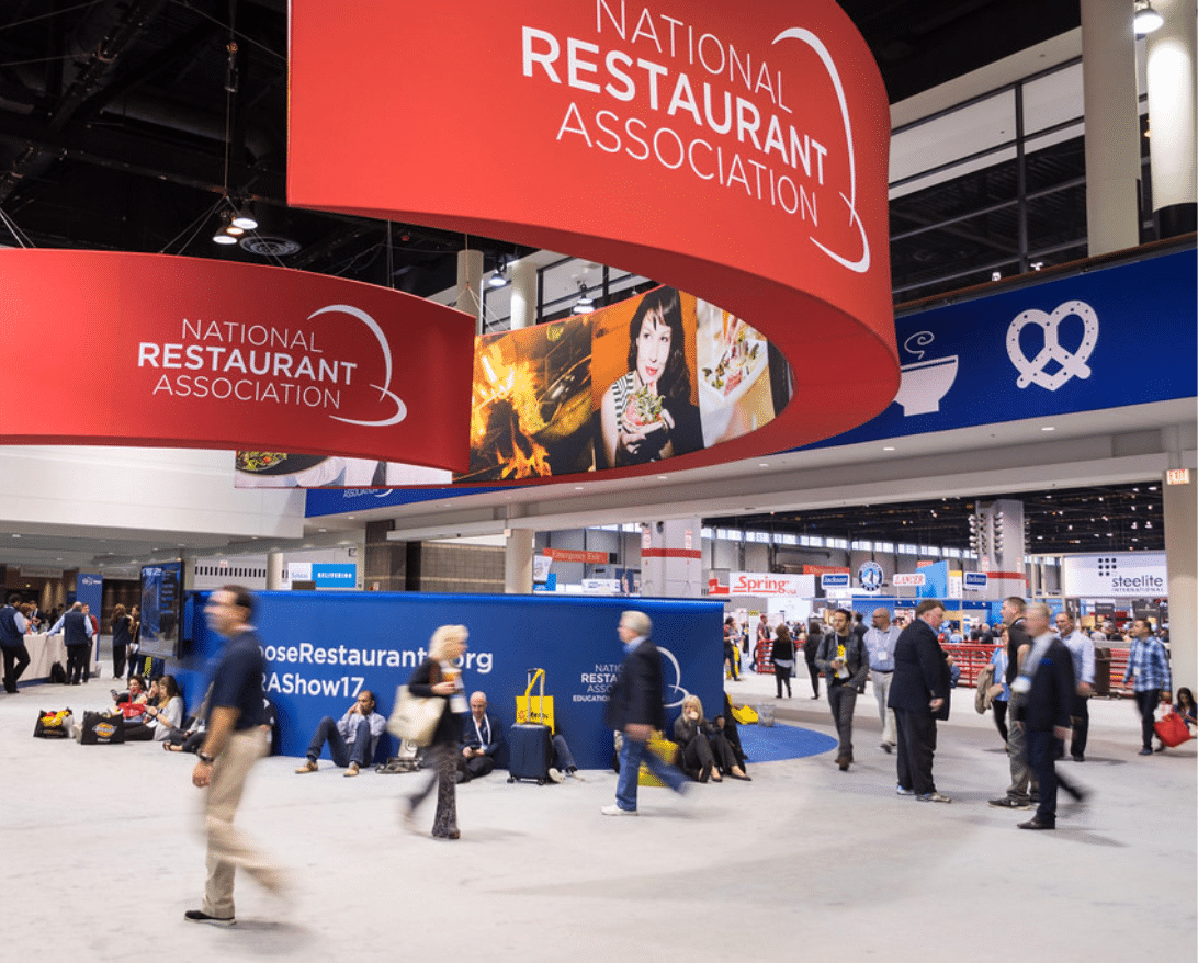 The National Restaurant Association Show, a top US food trade show.